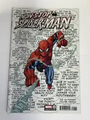 NON-STOP SPIDER-MAN #1 2021 NEAR MINT NAUCK COLOR LAUNCH VARIANT DC COMICS b-463