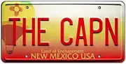Breaking Bad | THE CAPN | Metal Stamped License Plate