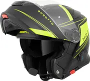 Bogotto H271 Taog Bluetooth Helmet, black-yellow, Size S for Men Black Yellow