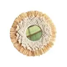 Macrame Hanging Wall Mirror Decorative Mirror Photography Prop Wall Art Decor
