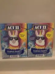 2 ACT Llama Party Cotton Candy Flavored Microwave Popcorn, 16.5 Ounce Pack of 6