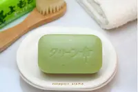 在飛比找樂天市場購物網優惠-日本製 熊本 地の塩社 艾草保濕滋潤皂(單入) 98g 地之