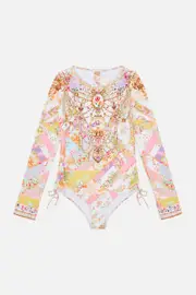 KIDS RUCHED SIDE PADDLESUIT 12-14 SEW YESTERDAY