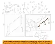 NISSAN OEM NV3500 Radiator Coolant-Recovery Tank Bottle Overflow Hose 217431PA0A (for: Nissan)