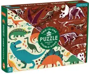 Mudpuppy - Dinosaur Dig Double Sided Puzzle 100pc