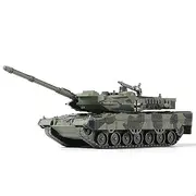 SEBUNAS 1/72 Scale Leopard 2A7 Military Tank Quick Build Model Germany Armored Vehicle Leopard 2A7 Main Battle Tank Building Model Gift for Adults and Kids (14PCS)