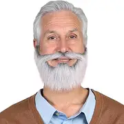 Self Adhesive Easy to Wear Fake Beard Novel Styles Suitable for Costume Matching Halloween Party