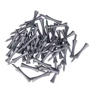 50pcs 70mm Large Castle Tees (Grey)
