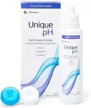 Menicon Unique pH Multi-Purpose Contact Lens Solution With Lens Case (4 OZ)