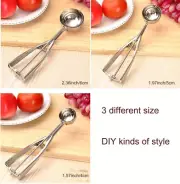 Ice Cream Scoop Stainless Steel Mash Potato Spoon Kitchen Tool 3 kinds Size