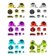 For NGC Gamecube Controller Plating Full Set Bumpers Triggers Buttons Replace