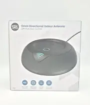 Indoor TV Aerial for Digital Freeview, SLx 4K 360� Amplified Omni Directional TV