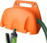 Garden Hose Holder,Wall Garden Hose Holders for Outside - Metal Hose Rack for Hose Hooks, Water Hose Holder for Garden Hose and Extension Cords