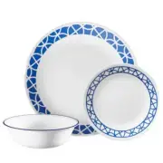 Corelle Cobalt Dinnerware Set, 12 Piece