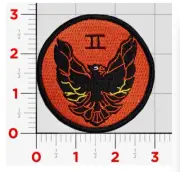 NAVY VT-2 BLACKBIRDS THROWBACK EMBROIDERED PATCH WITH HOOK & LOOP