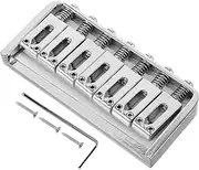 HEATSHAKING Electric Guitar Bridge Saddle Tailpiece String Compatibility Easy Installation Enhanced Sound Projection Versatile Guitar Accessory for Musicians