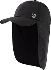 TOP-EX XL/XXL wasserdichte Baseball Cap Herren mit Nackenklappe UV-Schutz Sonnenhüte Damen, Faltbar Sommerhüte Safari Wandern Outdoor-Hut Atmungsaktiv Verstellbar