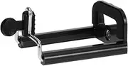 ULDIGI 2pcs Tripod Adapter Phone Tripod Mount Selfie Clip Phone Cell Phone Holder Selfie Clip Tripod Black