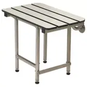 Fold Down Shower Seats 420 Phenolic Solid Top With Legs