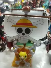 One Piece Anime Thousand Sunny Going Merry Boat Pvc Action Figure Collection