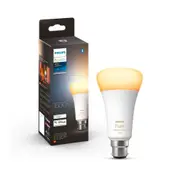 Philips Hue 15W A67 B22 Smart Light Bulb - White Ambiance