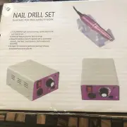 imeshbean Professional Nail File Manicure Drill Sand Machine