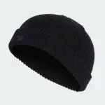 【ADIDAS 愛迪達】帽子 毛帽 運動帽 SHORT BEANIE 黑 IL8441