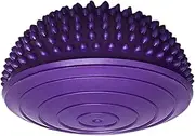 Portable Semicircle Yoga Massager Ball for Muscle Training Multifunctional Massage Device for Back Shoulder Neck and for Yoga Pilates and Rehabilitation