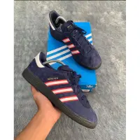 在飛比找蝦皮購物優惠-愛迪達 Adidas Munchen Navy Edge 深