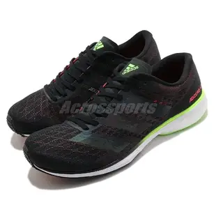 adidas 慢跑鞋 Adizero Adios 5 黑 紅 男鞋 BOOST中底 反光 低筒 運動鞋 【ACS】 EG4659