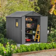 KETER DARWIN 6’x8′ GREY 1.9mx2.4m - Steel frame - 10 Year Warranty