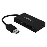 StarTech 4 Port USB Hub, USB 3.0, USB A to A & C, w/ Power Adapter - HB30A3A1CSFS