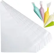 Disposable Small Piping Bags 8 inch, Extra Durable Mini Piping Bags, 100 Anti Burst Pastry Icing Bags -for Cream Frosting, Cake & Dessert Decorations
