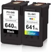 2 x Generic PG-640XL CL-641XL PG640XL CL641XL Ink for Canon Pixma MG3660 MG4160