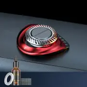 Automotive Essential Oil Aromatherapy Diffuser Air Fresher Solar Energy Rotating