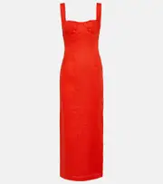 [SIR] SIR Linen maxi dress AU 6 red