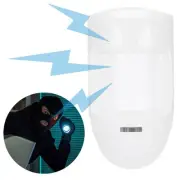 12V Wired Dual PIR Motion Sensor Infrared Detector Warning Alarm Relay Home ECA