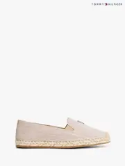 Tommy Hilfiger Pink Chambray Espadrilles (F54893) | $150