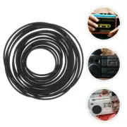 60 Pcs Radio Tape Belt Cassette Player Belts Record Recorder Music