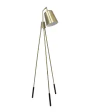 Lalia Home Industrial 1-Light Tripod Floor Lamp