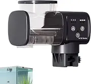 Aquarium Feeder - Tank Fish Feeder Dispenser | Waterproof Automatic Smart Rechargeable Precise Dispenser for Pond Vegetable Turtle Vacation Feeding