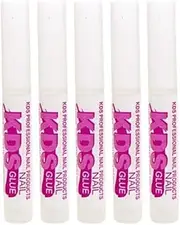5 pcs Nail Tip Glue - Adhesive Super Bond For Acrylic Nails Tips - 0ml for each glue