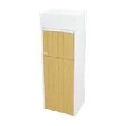 Sandleford 100cm White Matte Peninsula Parcel Letterbox