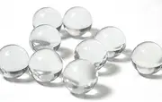 Juroicessry 20 Pcs 10mm Clear Glass Marbles Solid Marble Beads Marbles Games Bouncing Ball Pinball Machine for Vase Fish Tank Filler Home Decor, Dice and Marble Games, Sports and Outdoor Play