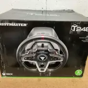 Thrustmaster T248 Racing Wheel & Pedals - Black (6495643) New (R8)