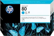 HP 80 C4846A Ink Cartridge for Designjet 1000, 350 ml, Cyan