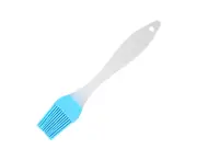 Oil Brush Easy to Dip Non-fluffy Spread Evenly Household Barbecue Grill Brush for Kitchen-Blue