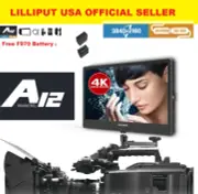 Lilliput A12 12.5" 4K/FULL HD Broadcastor SDI HDMI Displayport W/F970 battery
