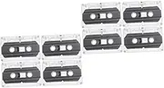 8 Pcs Blank Audio Cassette Tapes Cassette Tapes Blank for Recording Organization
