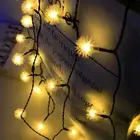 1M10LED LED Christmas String Lights Xmas Ornaments Colored Lamp Outdoor